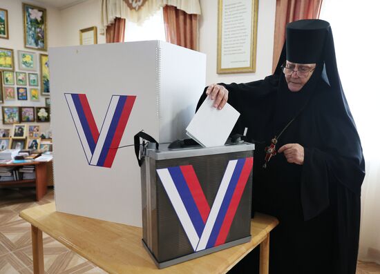 Russia Regions Presidential Election