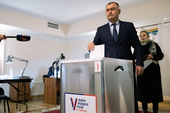 South Ossetia Russia Presidential Election