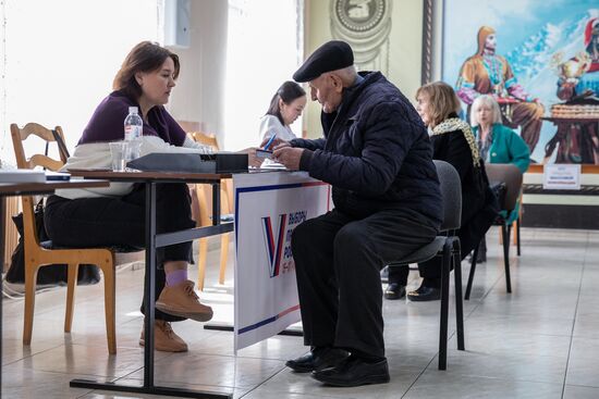 South Ossetia Russia Presidential Election