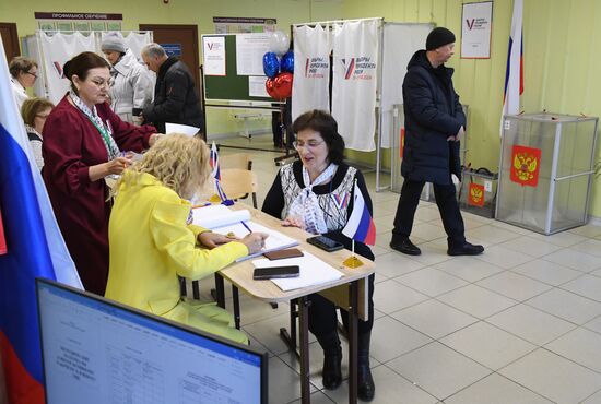 Russia Regions Presidential Election