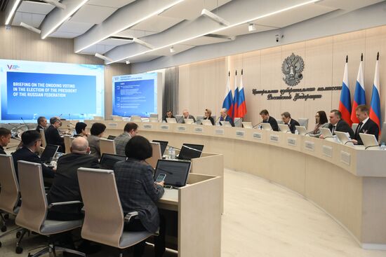 Russia Presidential Election CEC