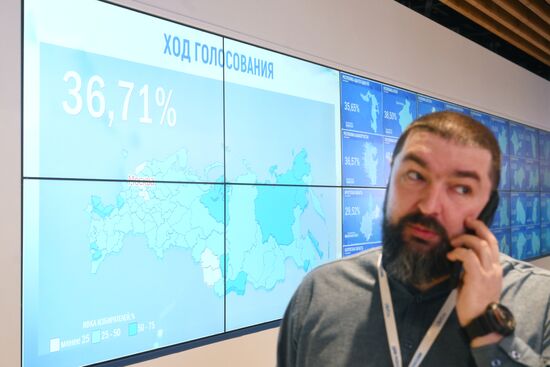 Russia Presidential Election CEC