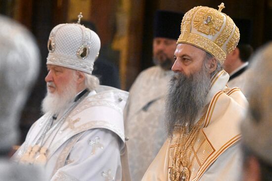 Russia Serbia Religion Bishop Death