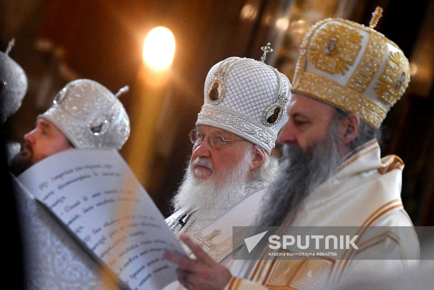 Russia Serbia Religion Bishop Death