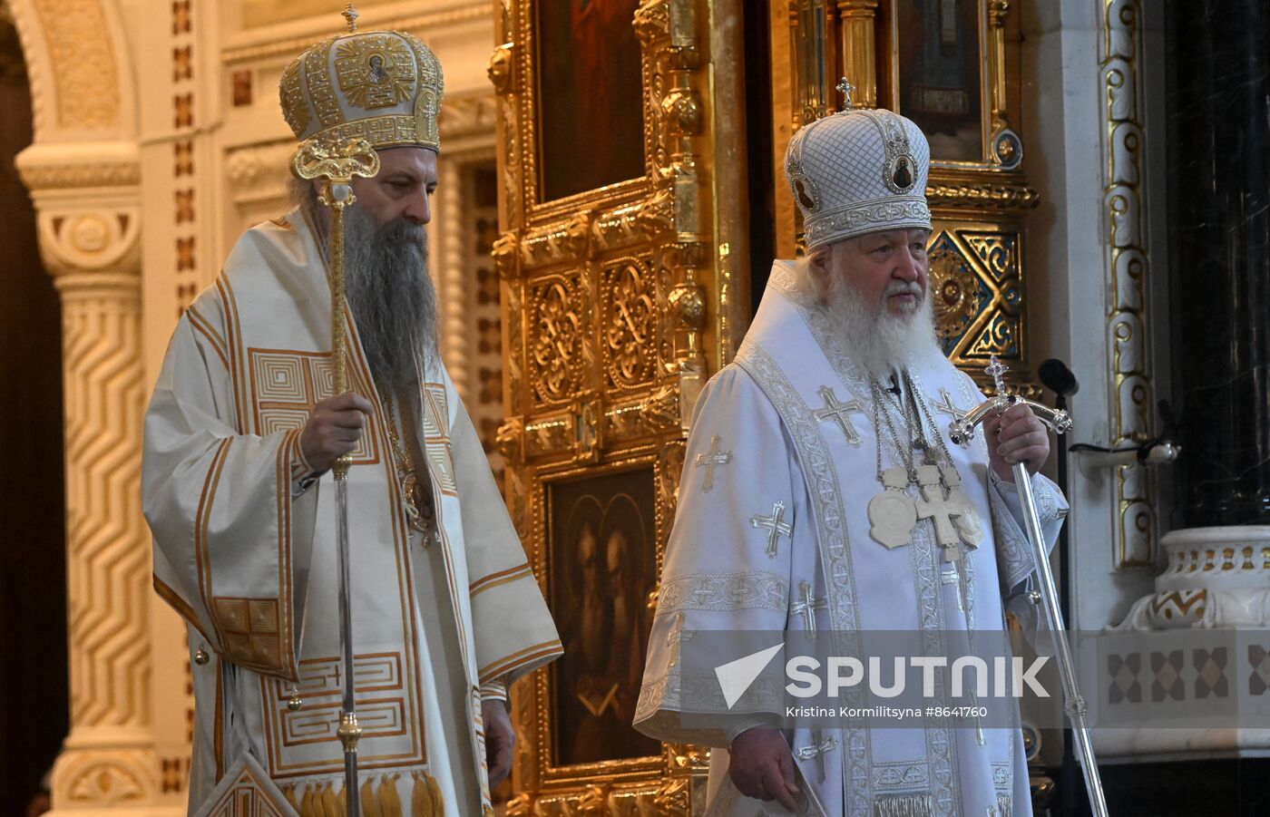 Russia Serbia Religion Bishop Death