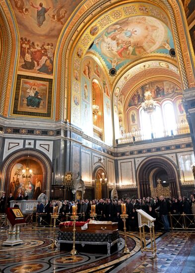 Russia Serbia Religion Bishop Death