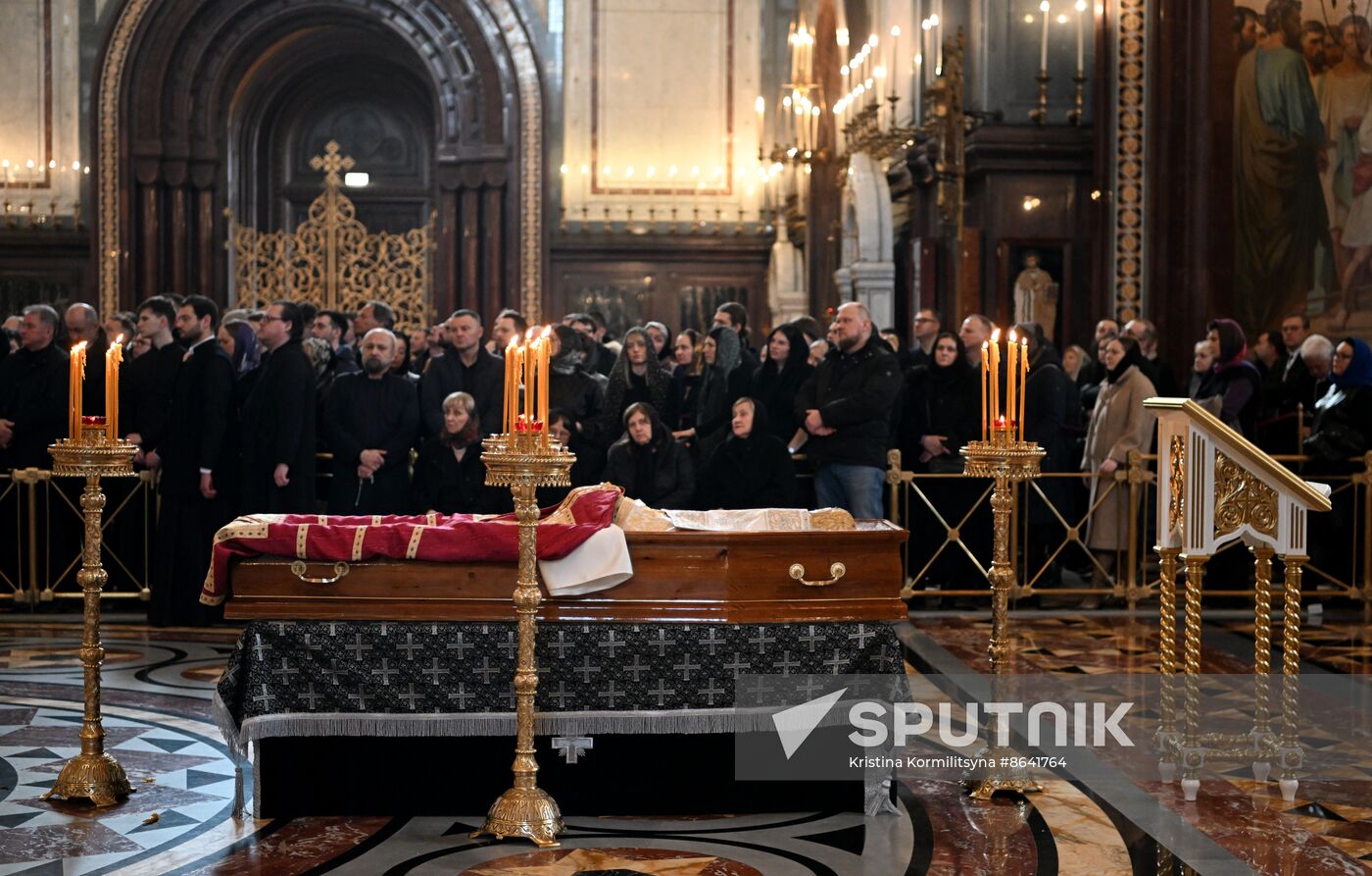 Russia Serbia Religion Bishop Death