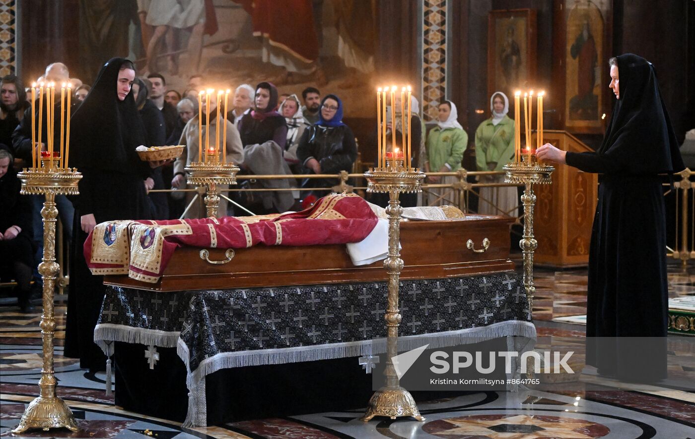 Russia Serbia Religion Bishop Death