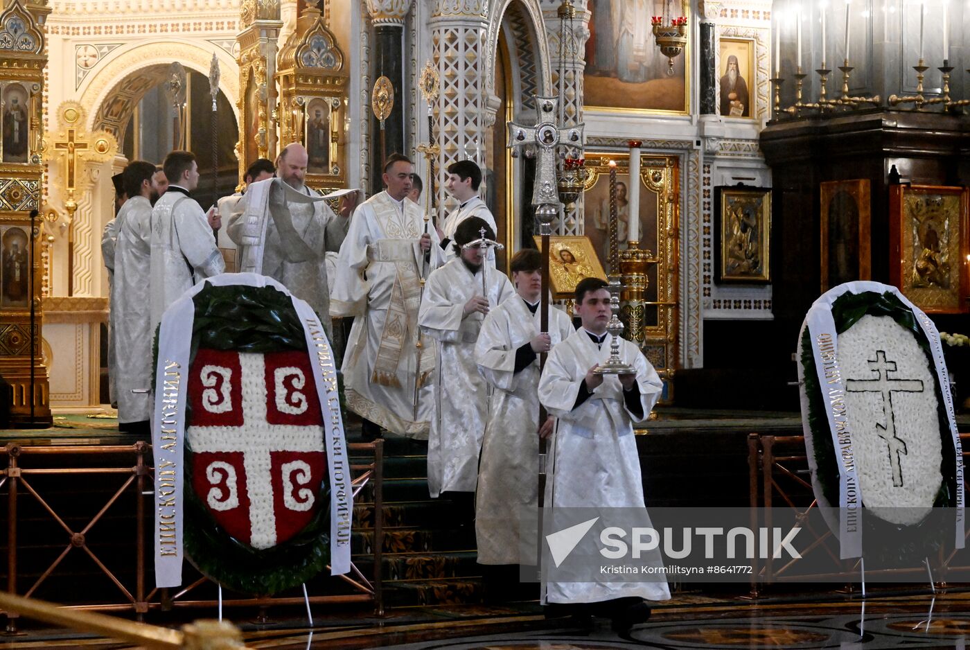 Russia Serbia Religion Bishop Death