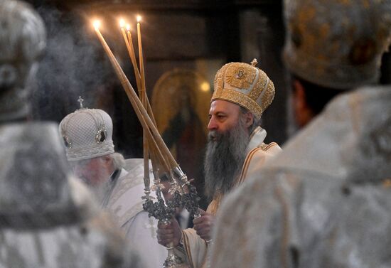 Russia Serbia Religion Bishop Death