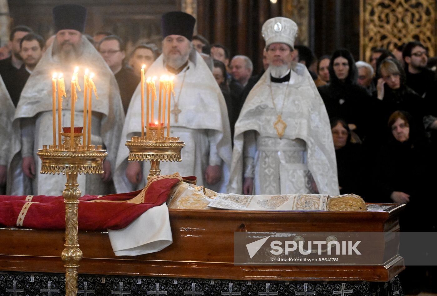 Russia Serbia Religion Bishop Death