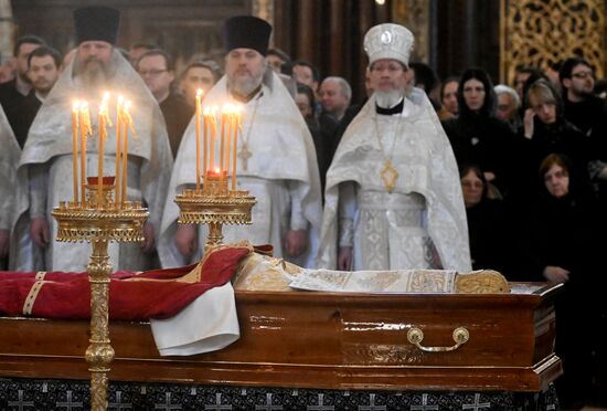 Russia Serbia Religion Bishop Death