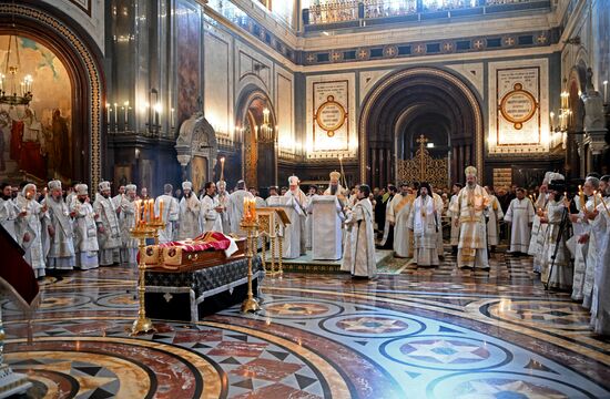 Russia Serbia Religion Bishop Death