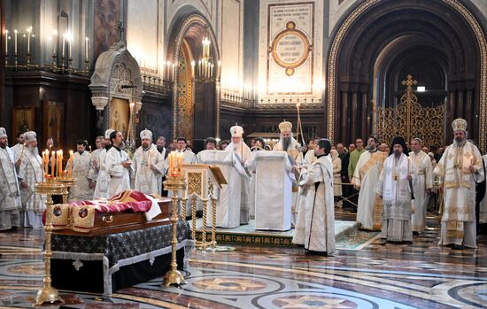 Russia Serbia Religion Bishop Death