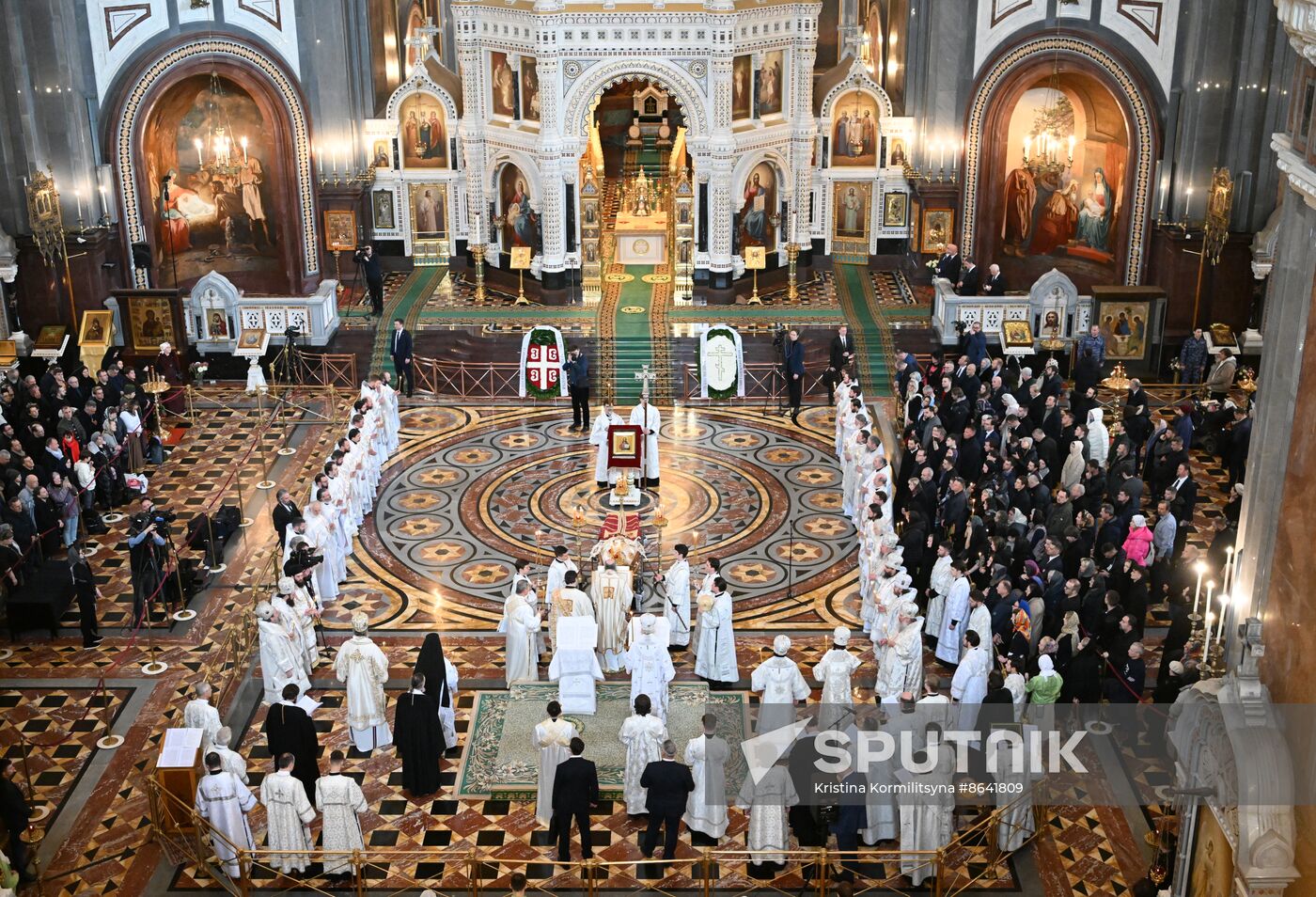 Russia Serbia Religion Bishop Death