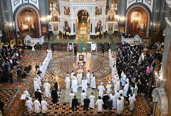 Russia Serbia Religion Bishop Death