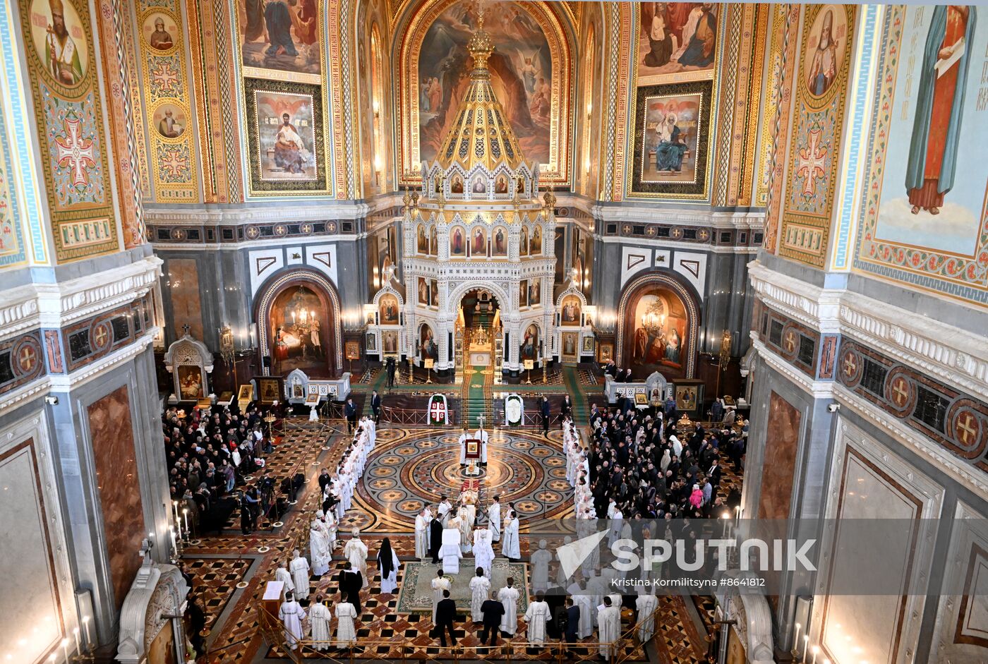 Russia Serbia Religion Bishop Death