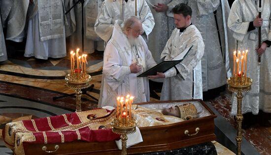 Russia Serbia Religion Bishop Death