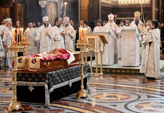 Russia Serbia Religion Bishop Death