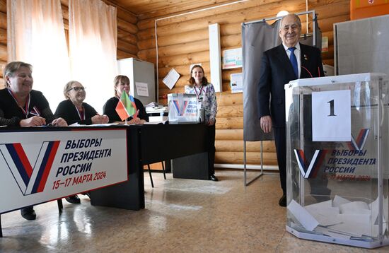 Russia Regions Presidential Election