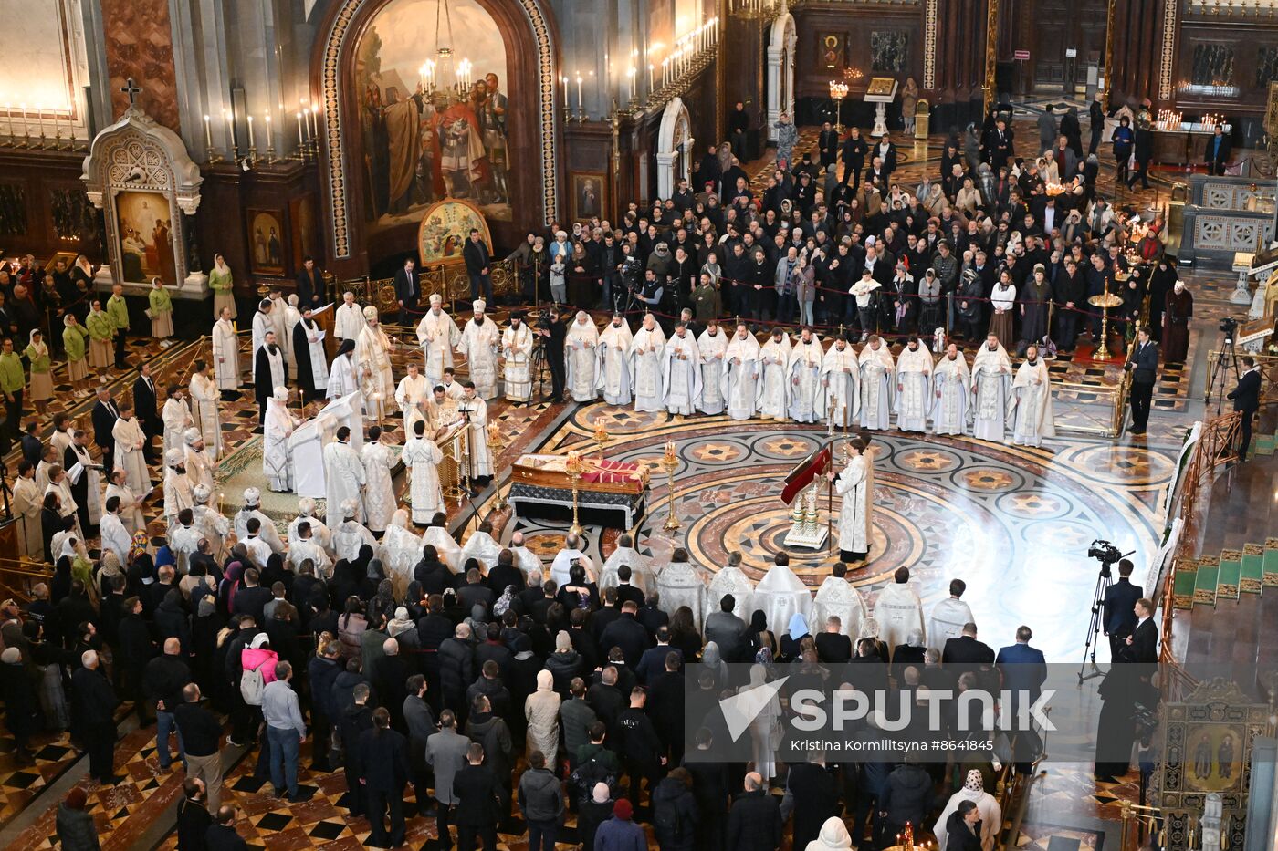 Russia Serbia Religion Bishop Death