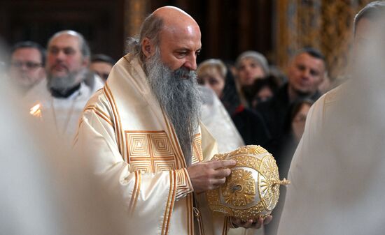 Russia Serbia Religion Bishop Death