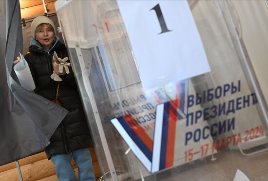 Russia Regions Presidential Election