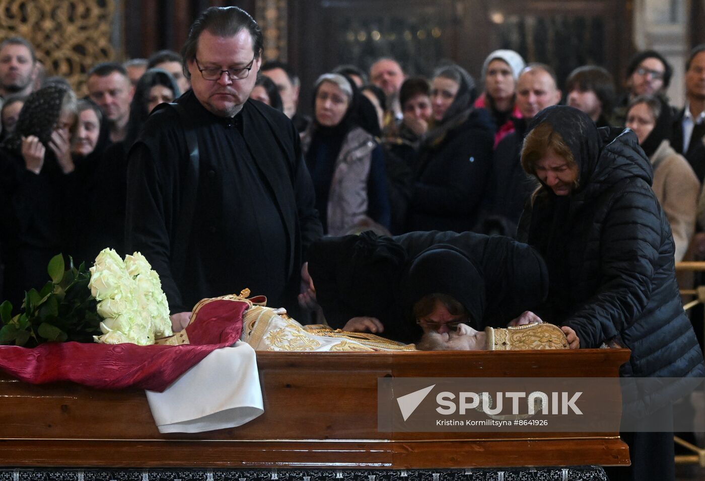 Russia Serbia Religion Bishop Death