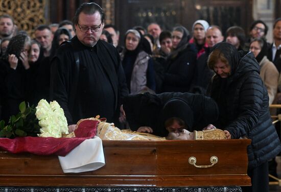 Russia Serbia Religion Bishop Death