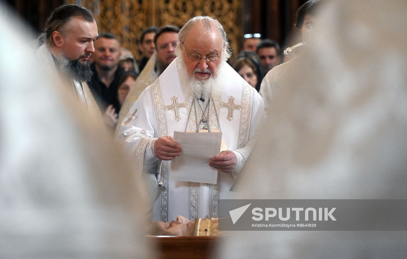 Russia Serbia Religion Bishop Death