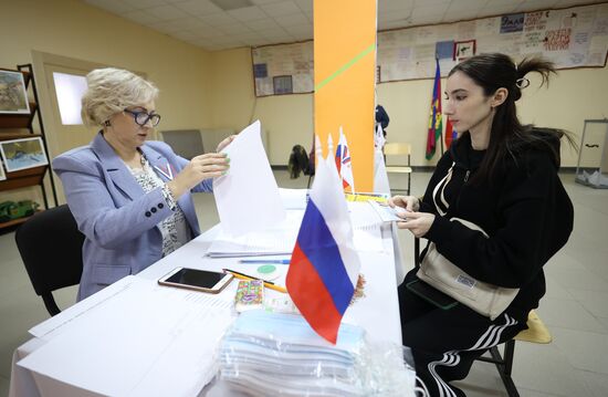 Russia Regions Presidential Election