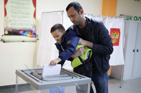 Russia Regions Presidential Election