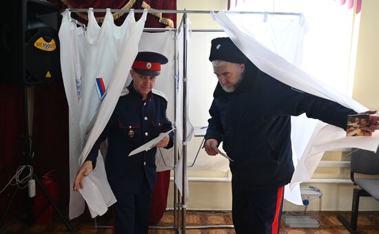 Russia Regions Presidential Election