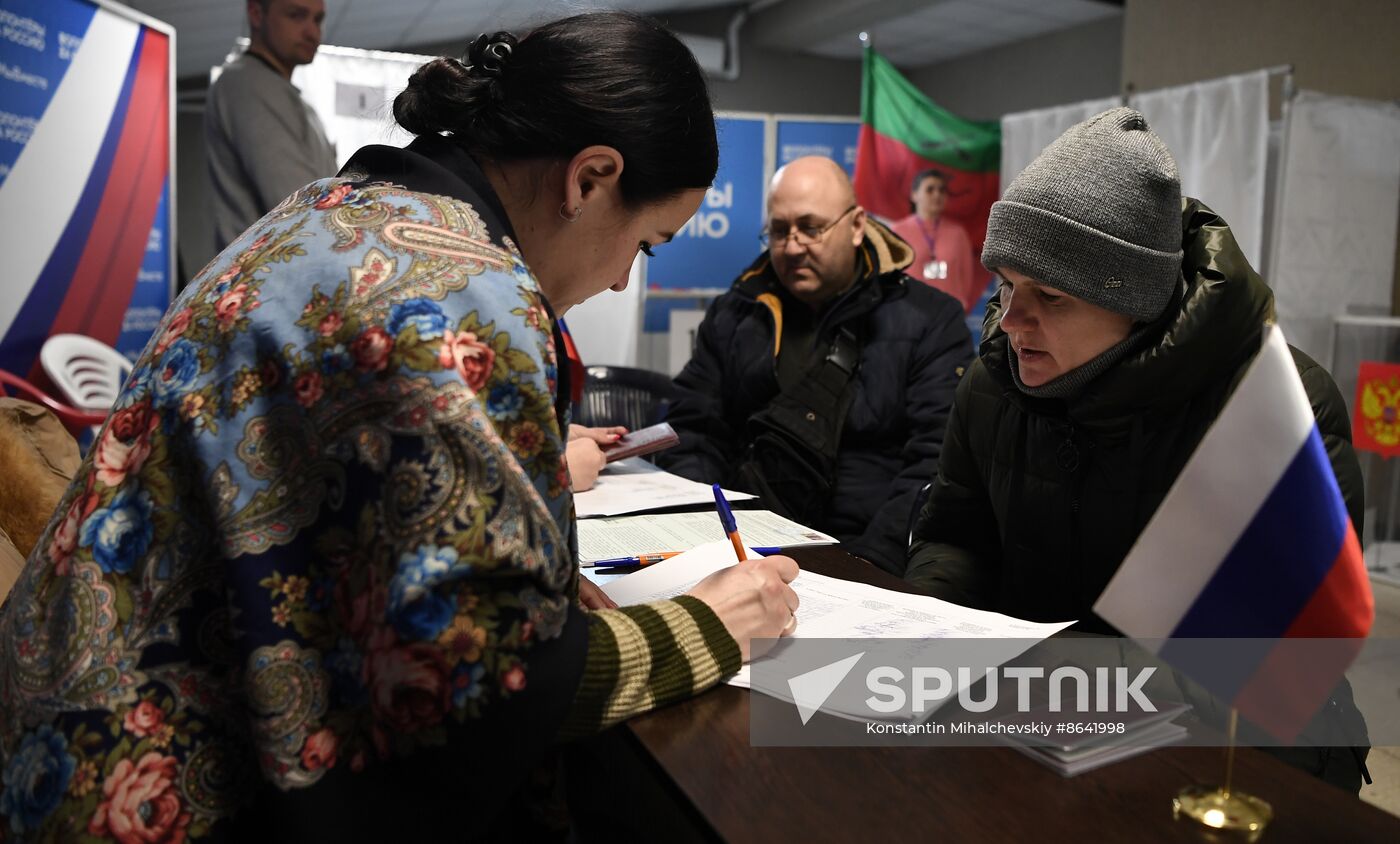 Russia New Regions Presidential Election