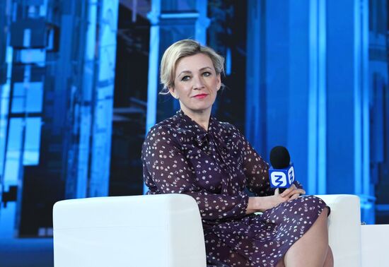 RUSSIA EXPO. Meeting with Russian Foreign Ministry Spokeswoman Maria Zakharova