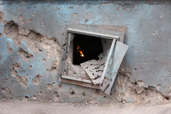 Russia Ukraine Military Operation Shelling