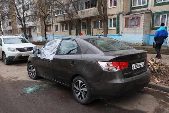 Russia Ukraine Military Operation Shelling