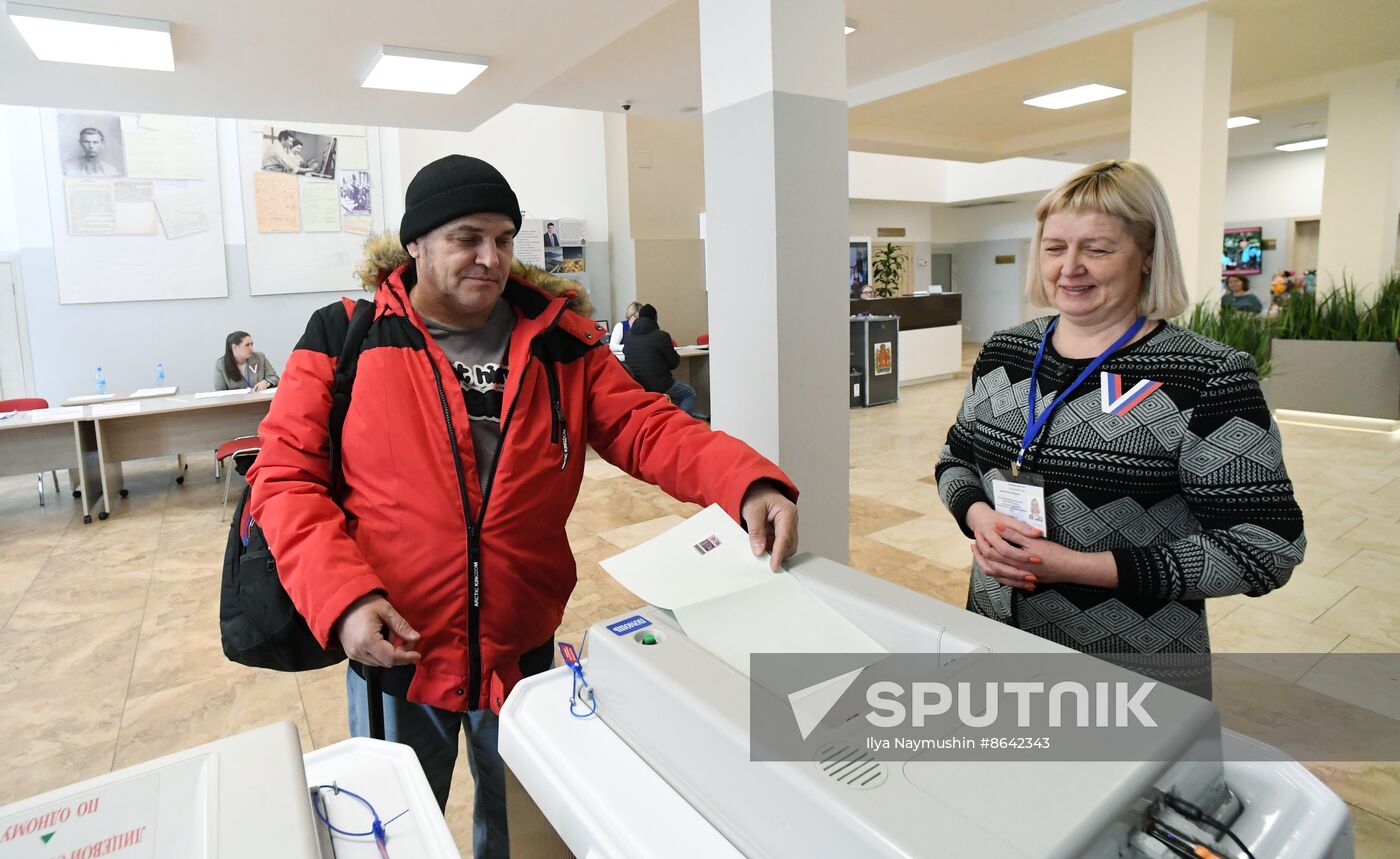 Russia Regions Presidential Election