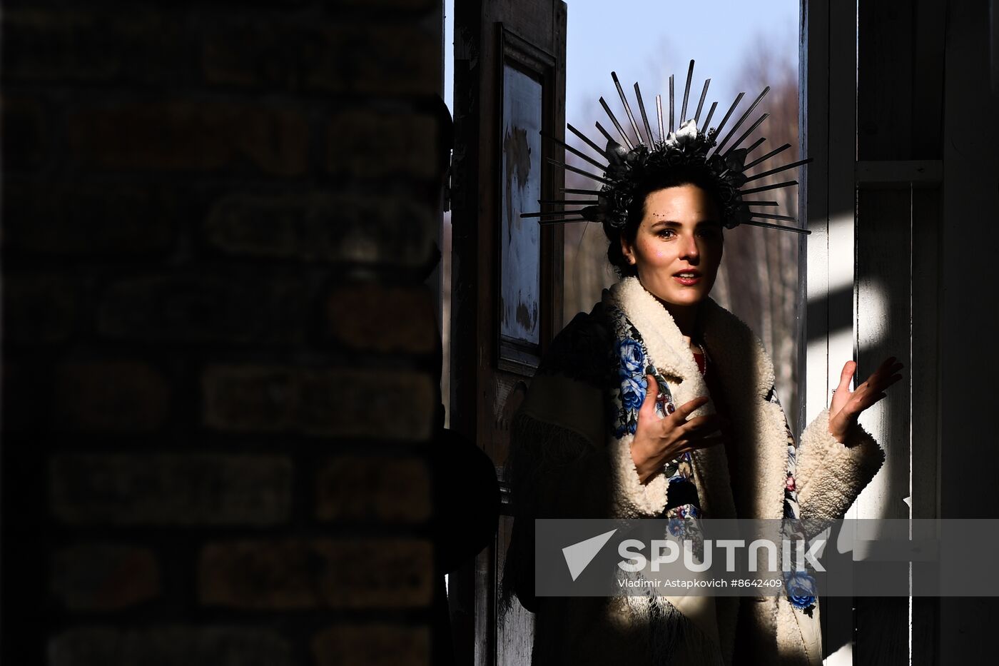 Russia Maslenitsa Celebration Nikola Lenivets