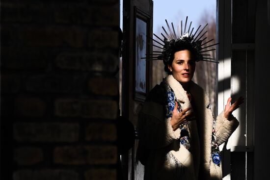 Russia Maslenitsa Celebration Nikola Lenivets