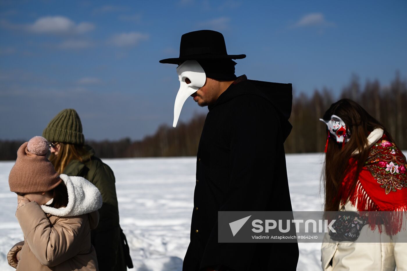 Russia Maslenitsa Celebration Nikola Lenivets