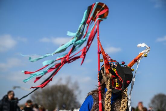 Russia Maslenitsa Celebration Nikola Lenivets