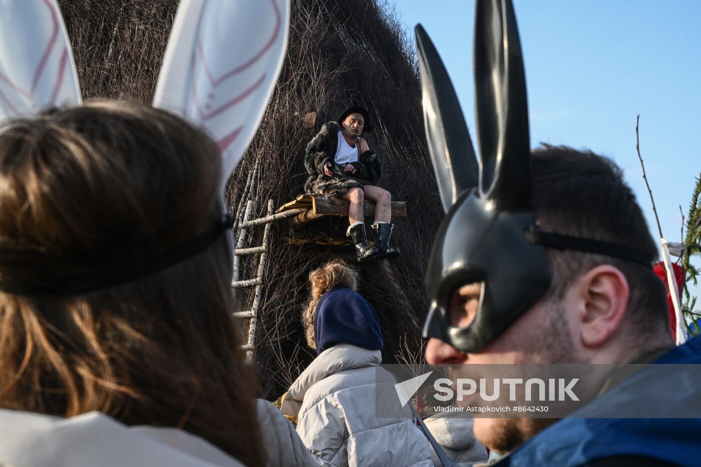 Russia Maslenitsa Celebration Nikola Lenivets