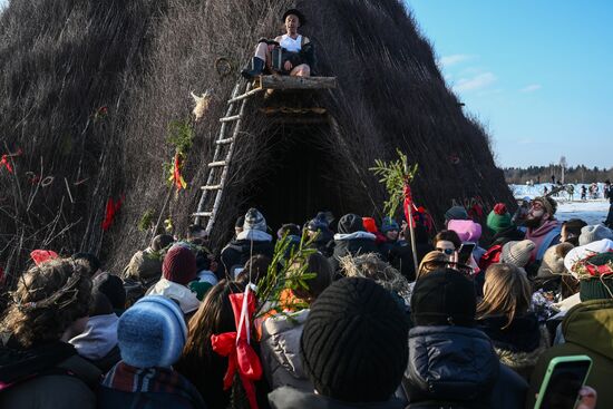 Russia Maslenitsa Celebration Nikola Lenivets