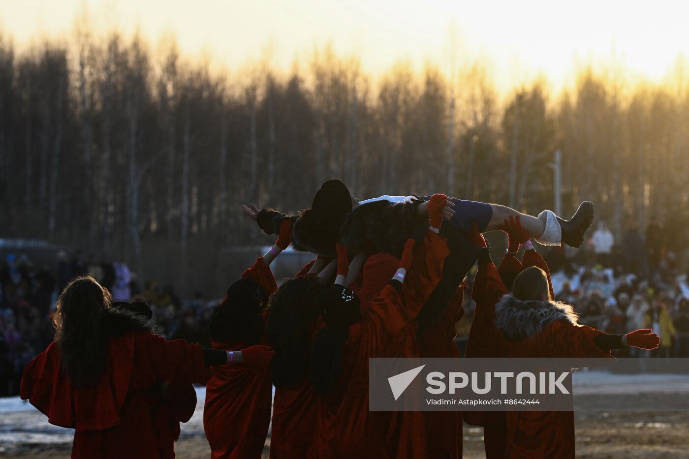 Russia Maslenitsa Celebration Nikola Lenivets