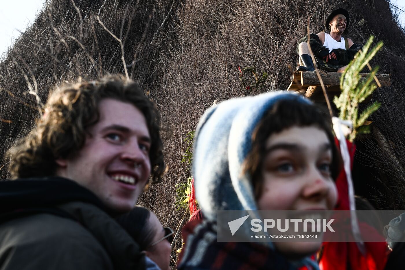 Russia Maslenitsa Celebration Nikola Lenivets