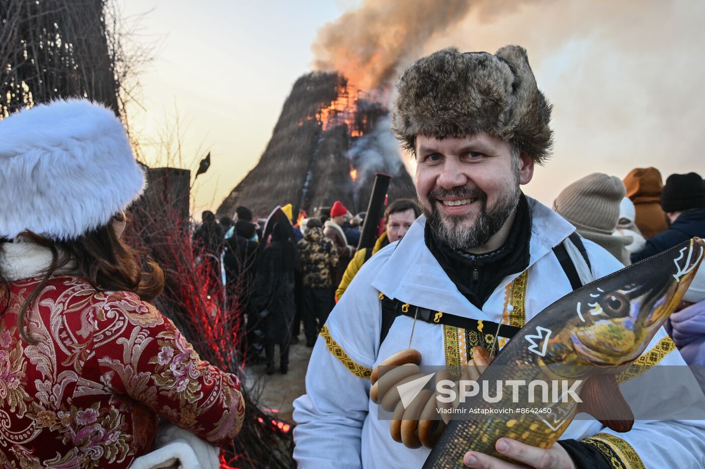 Russia Maslenitsa Celebration Nikola Lenivets