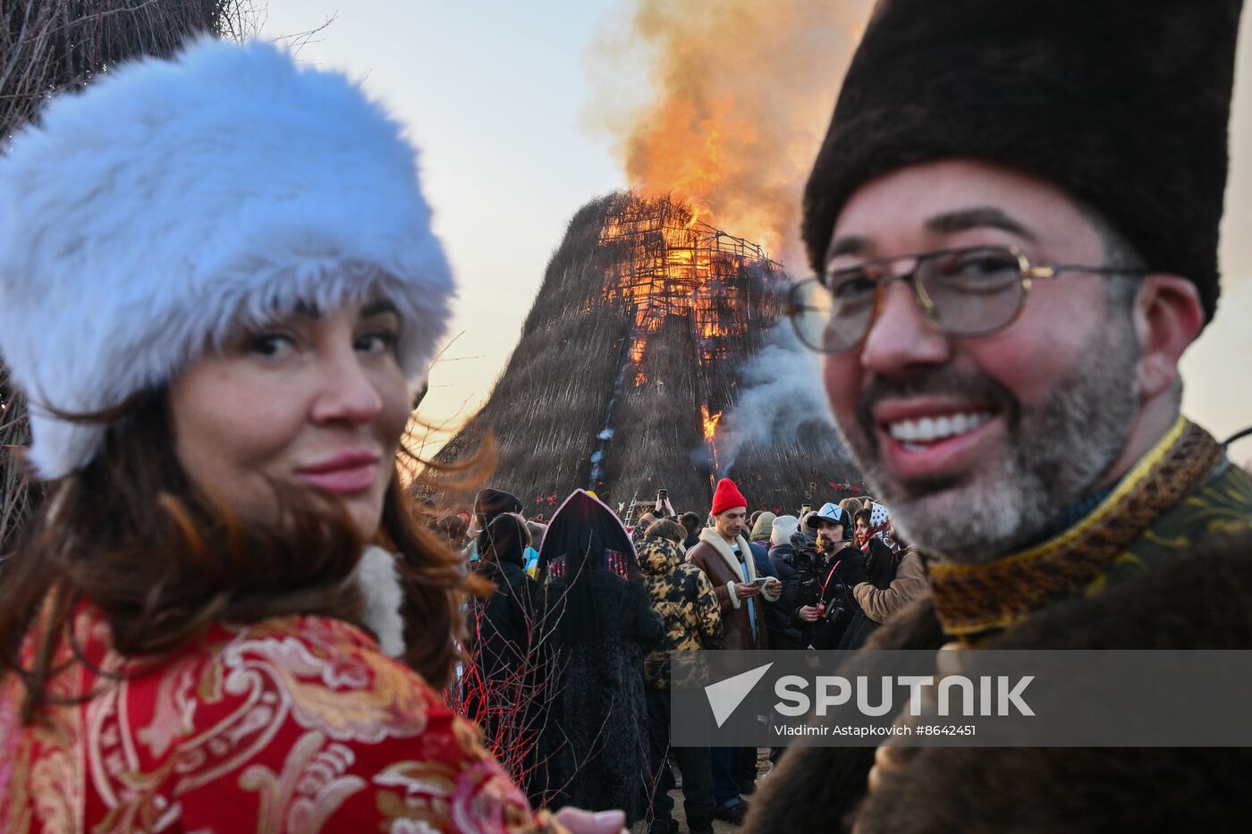 Russia Maslenitsa Celebration Nikola Lenivets