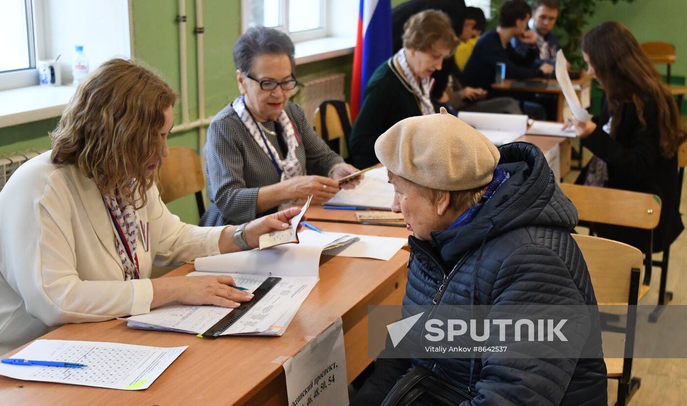 Russia Regions Presidential Election