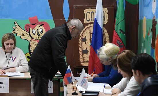 Russia New Regions Presidential Election